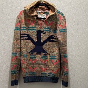 Koto Tribal Hooded Sweater Medium